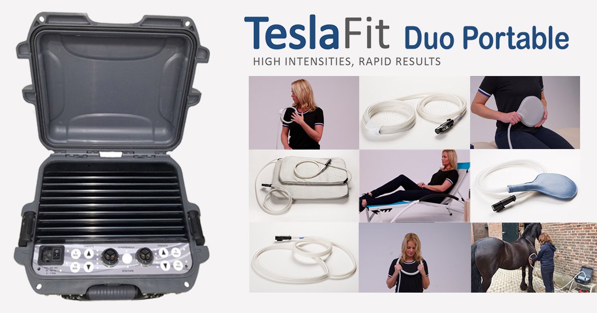 TeslaFit Duo Portable PEMF Therapy System-old – TeslaFit PEMF